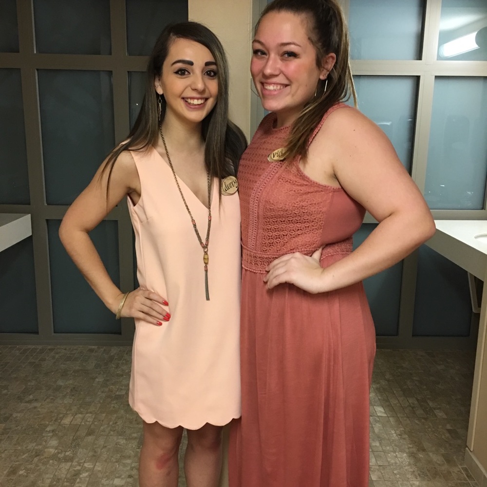 Lulu’s pink dress